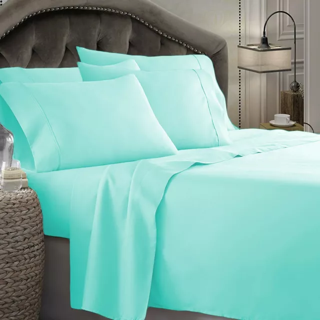 1800TC Ultra Soft Wrinkle Free Sheet Set | 4pc - 6pc Set Luxury Soft Sheets |...