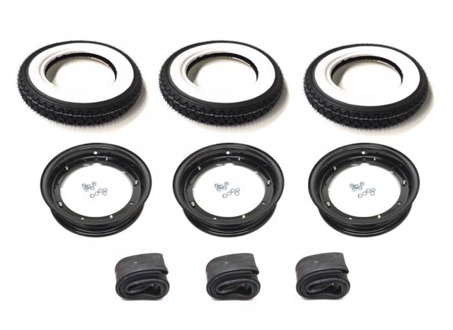 Generico Weiß Tubeless Vespa 50 Special 125 150 200 PX 3.00