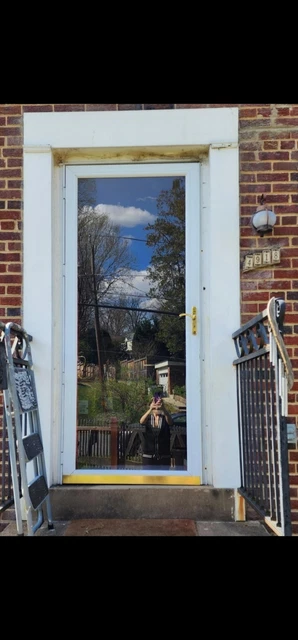 84x 36" 《BEAUTIFUL》Glass Storm Door