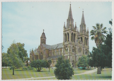 SOUTH AUSTRALIA SA St Peters Cathedral NORTH ADELAIDE Castle postcard c1970s