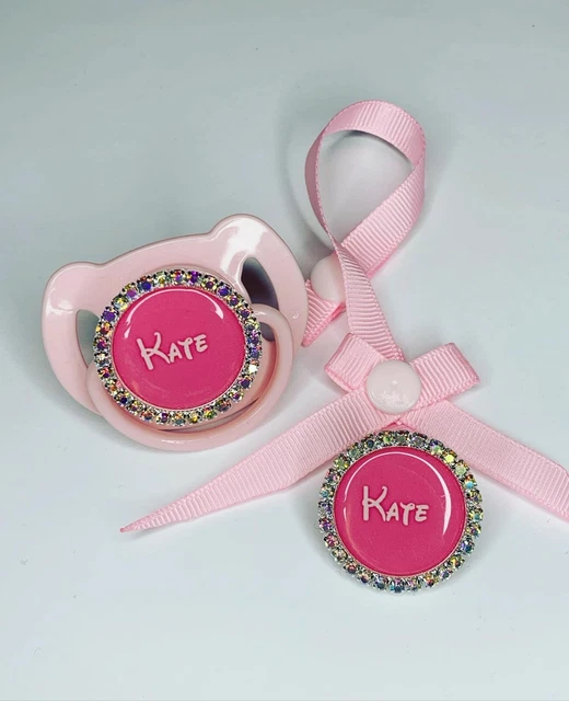 Mädchen rosa Scheinclip Kinderwagen Charm Designer Baby Chef silber weiß grau schwarz grau
