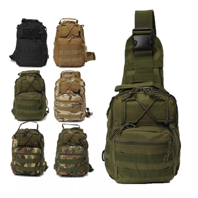 Outdoor Tactical Sling Bag Pack Small Assault Military Army Shoulder Backpack