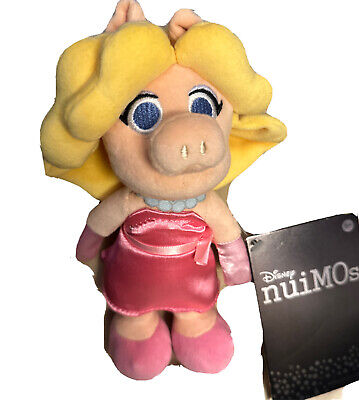 New Disney nuiMOs Miss Piggy Plush Doll The Muppets Pink Detachable Dress Nwt