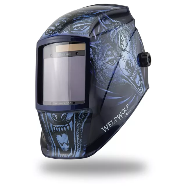 4 SENSOR Weldclass Promax 500 Weld Wolf Automatic Welding Helmet