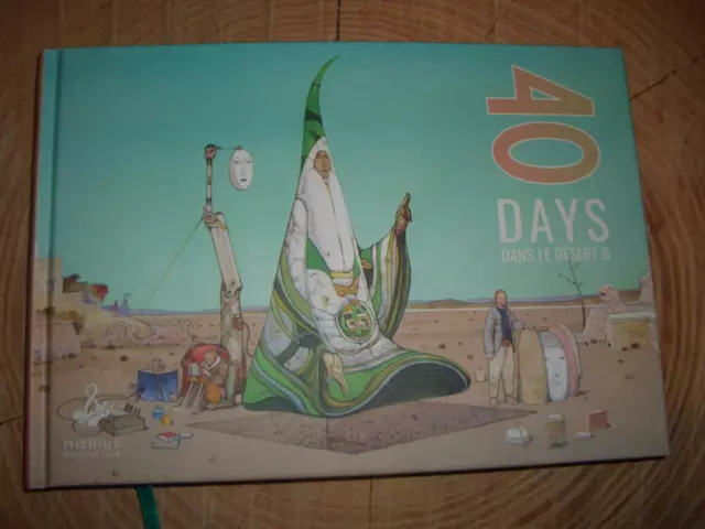 MOEBIUS - 40 days dans le desert B - Schwermetall - Arzach - Major Grubert