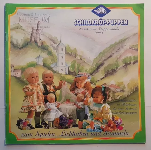 Spielzeug Katalog Schildkröt-Puppen 1993 Spielen, Liebhaben, Sammeln