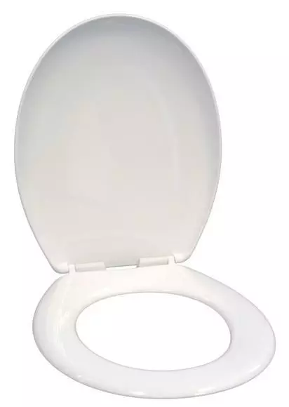 Lecico STWHSSUNP Standard Close Toilet Seat & Cover White