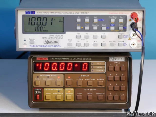 TTI (Thurlby Thandar) 1705 True RMS Multimeter Frequency Counter Capacitance