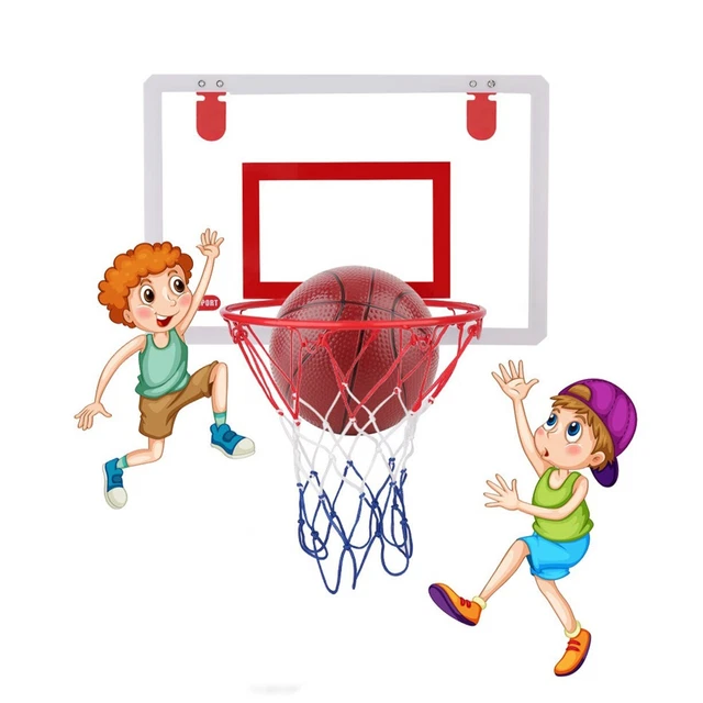 Hanging Basketball Wall Mounted Goal Hoop Indoor Mini Basketball Hoop System 2