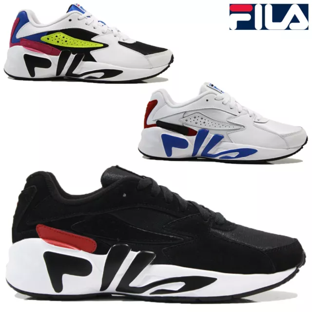 MENS FILA RAY Low Trainers Lace Up White Casual GYM Retro Shoes 1010561.1FG Size 44.95 PicClick UK