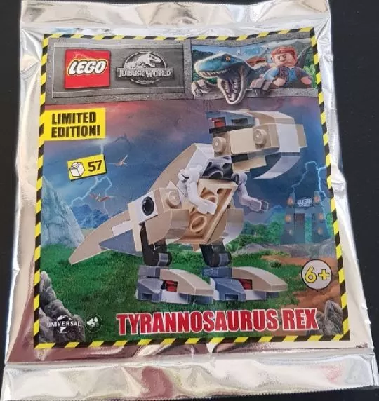 LEGO Jurassic World Tyrannosaurus Rex Folienpack Set 122218