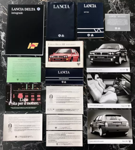 Lancia Delta Evo 2 - Libretti - Owners manual