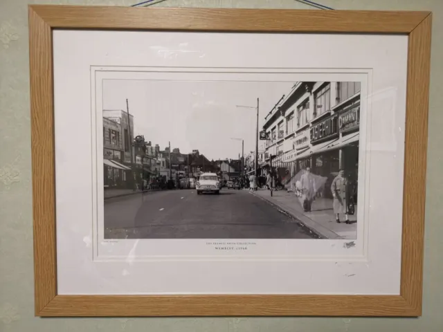 Large Framed Francis Frith Photo of Wembley High St 1960