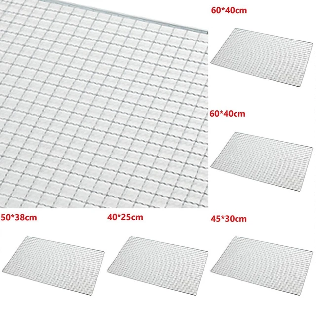 Grigliata Rete Griglia Rete for Giapponese Corea Acciaio Inox