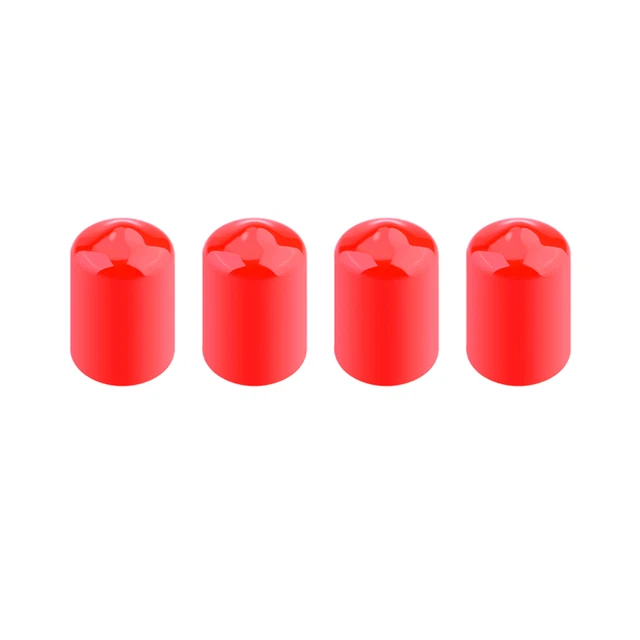 4 piezas Protectores de antena de PVC prácticos y duraderos para gafas
