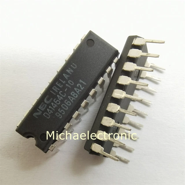 5 Stück NEC D41464C-10 DIP-18 ICs – Super Schnell Mit 10 NS
