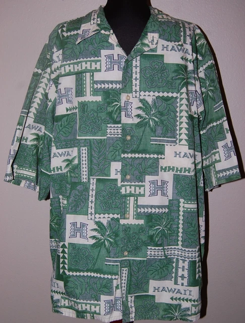 Reyn Spooner 100% Cotton Hawaiian Shirt- Men's Size Xxl