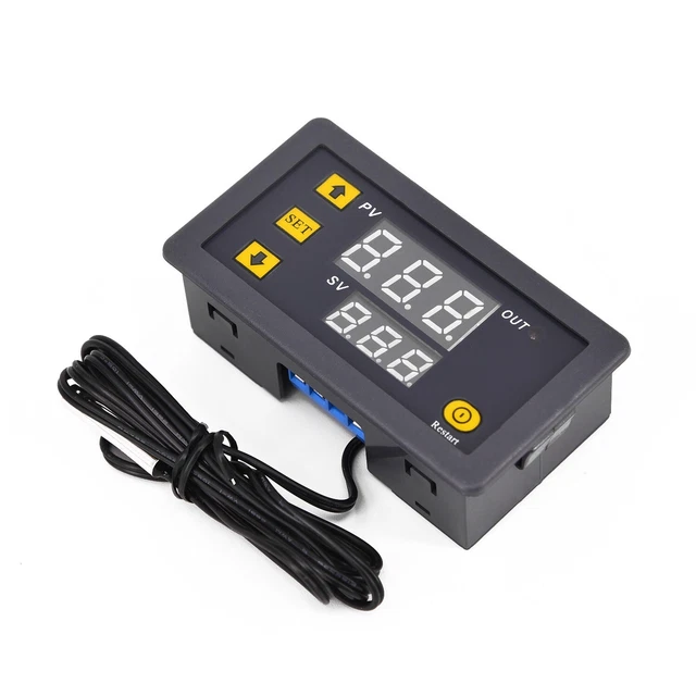 Temperature Controller Control Waterproof Thermostat Sensor Relay DC 12V New