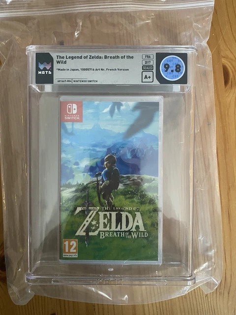 THE LEGEND OF Zelda: Breath of the Wild WATA 9.8 A+ Switch EUR 249,00