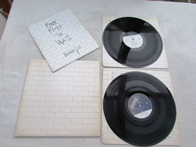 PINK FLOYD LP THE WALL UK HARVEST 1979 1st PRESS TOUR PROGRAMME