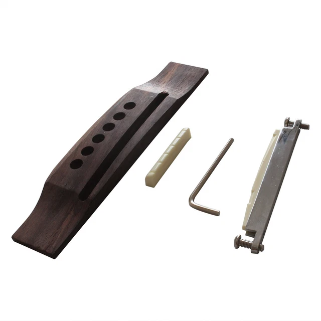 Nouvel Insert De Pont De Réglage De Hauteur Pour Guitare Acoustique