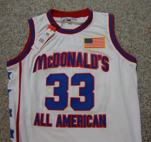 KOBE BRYANT MCDONALDS All American Basketball Jersey Stitched Brand New ...