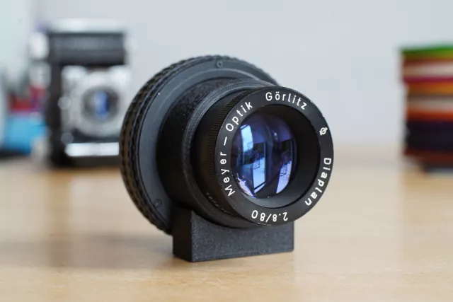 Meyer-Optik Görlitz Diaplan IQ 1:2,8/80mm für M42 | Vintage lens