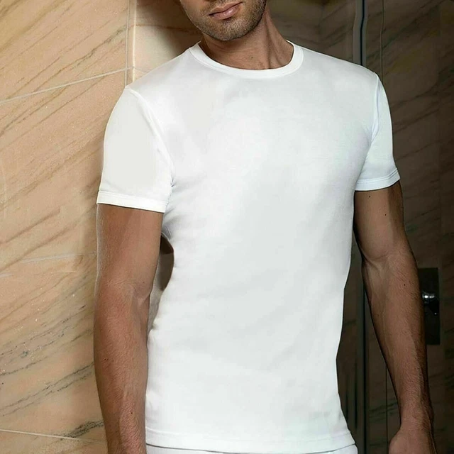 INTIMIDEA 200067- T-shirt Uomo Smanicata In Microfibra Senza Cuciture - Foto 3