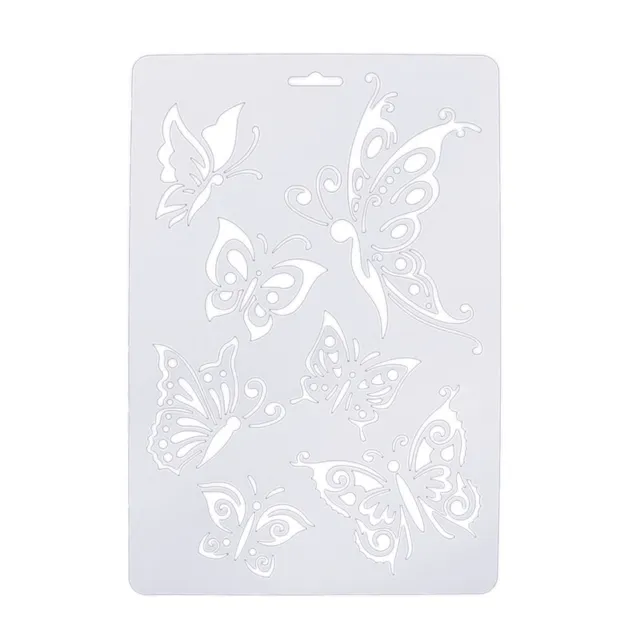 Layering Stencils Album Scrapbooking Drawing Painting Template Paper DIY Mould