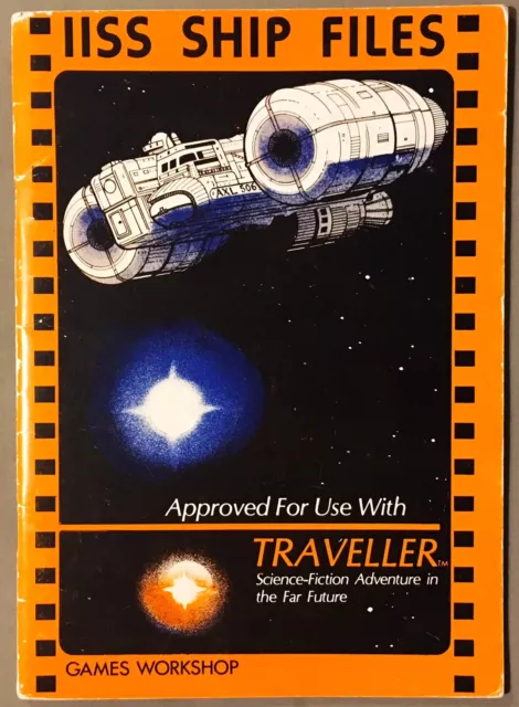 IISS Ship Files - Supplement For Traveller RPG - Games Workshop