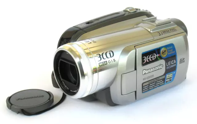 Panasonic NV-GS320 3CCD Mini DV Camcorder mit Leica Objektiv  - Bitte lesen ! -