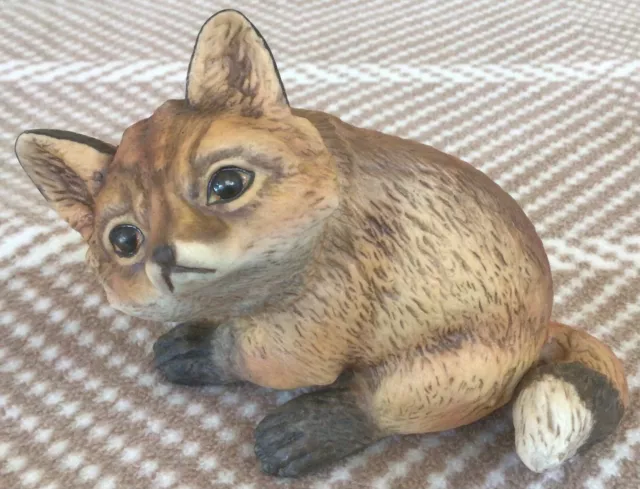 Red Fox Figurine r J brown