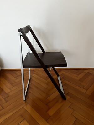Calligaris 4 Sedie CALLIGARIS SKIP CB 207 pieghevoli Colore Wengè 