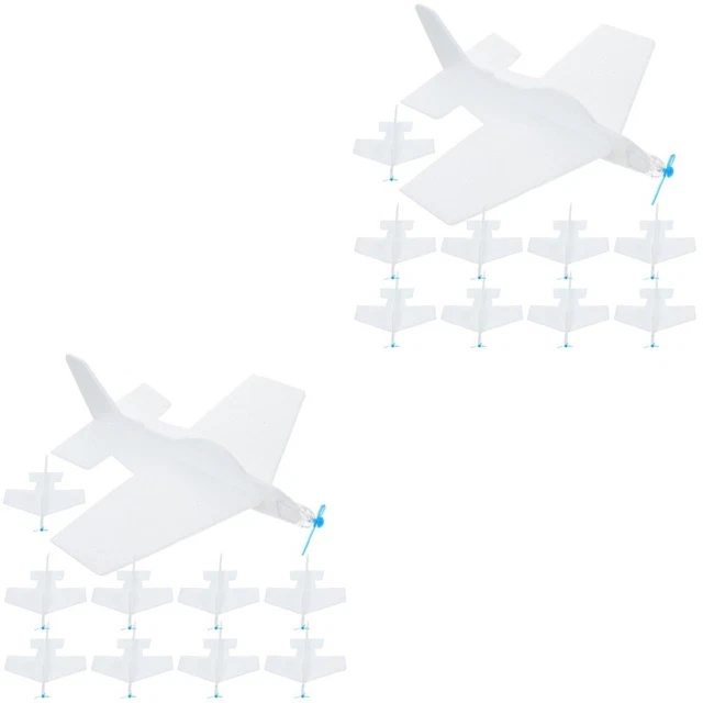 20 pièces fête du parti avion avions en mousse pour enfants avions en mousse