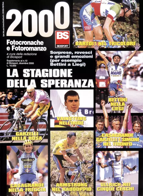 Revista BS Bicisport Anuario Grandes Ciclismo 2000 Historia de la Imagen