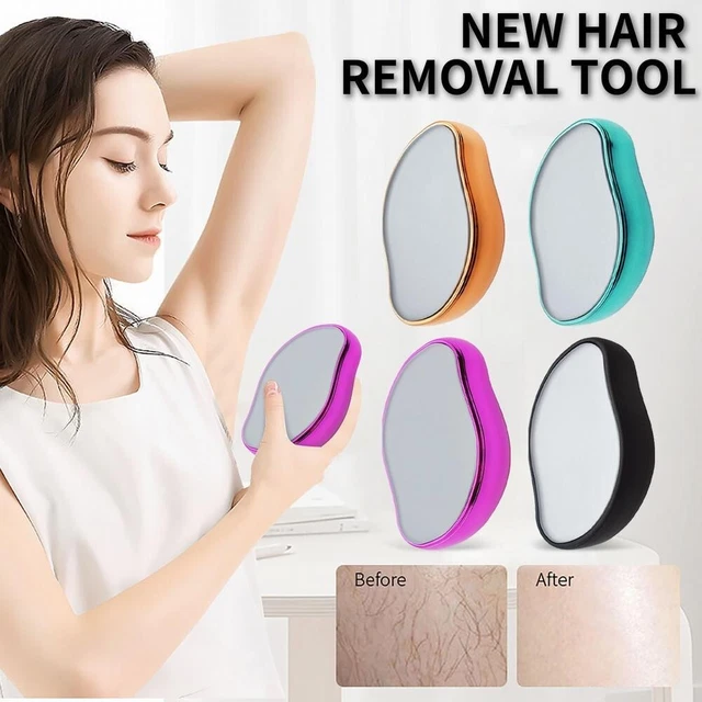 Depiladoras físicas indoloras borradoras de cabello de cristal para mujeres hombres LO ÚLTIMO