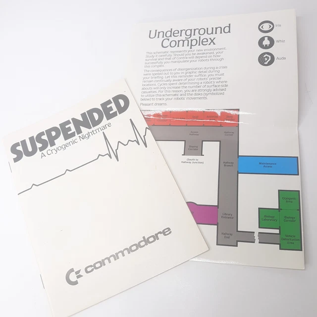 Suspended A Cryogenic Nightmare IBM/Atari 800 Underground