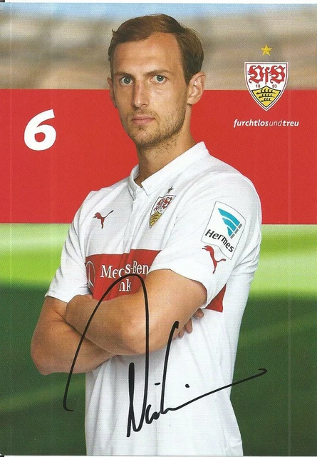 0625 JÜRGEN HARTMANN VfB Stuttgart 1985/86 Autogrammkarte original