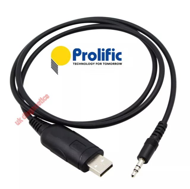 Icom OPC-478 OPC-478U USB RIB-Less Programming Program Cable