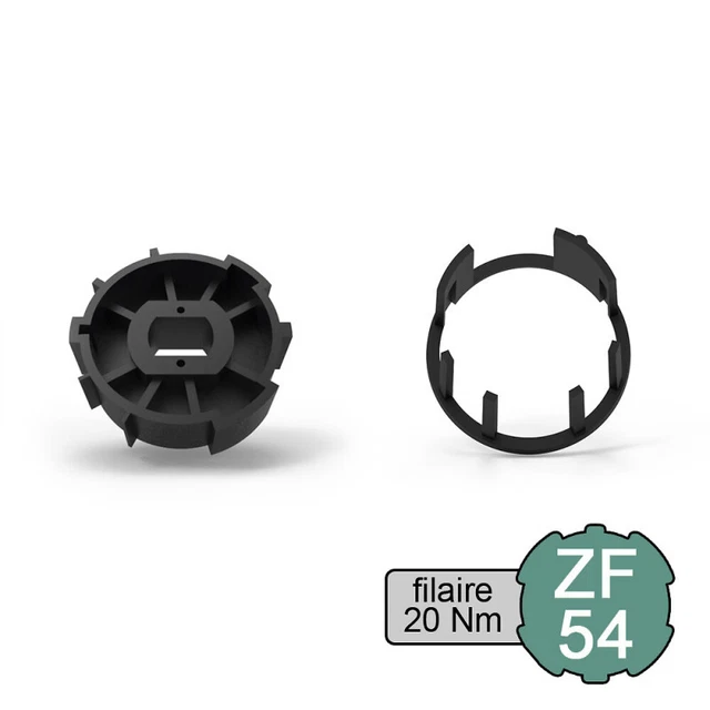 Kit adaptateur pour moteur de volet roulant filaire Ø 45 mm dans tube ZF54