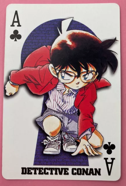 Detective Conan Case Closed Anime Manga Weekly Shonen SUNDAY Playing Poker Card