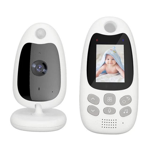 Baby CCTV 2 Zoll 2 4 GHz Drahtloses Kindermädchen Mit Nachtsichtschutz Für