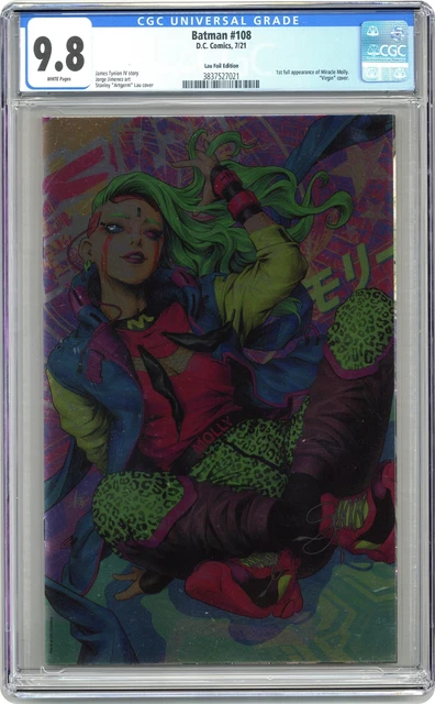 Batman #108D Lau Foil 1:50 Variant CGC 9.8 2021 3837527021