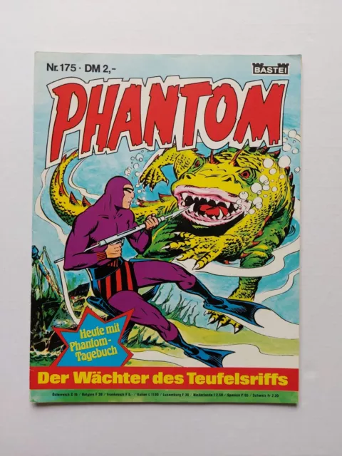 Bastei Comic - Phantom - Nr. 175 - Top Zustand - Z1-2