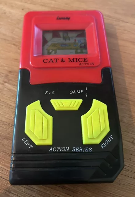 Jeux Vidéo Vintage Rétro 2 consoles Lansay Cat and Mice / Brick Game HP73