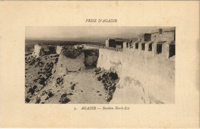 CPA AK Militaire AGADIR Bastion Nord-Est MAROC (24206)