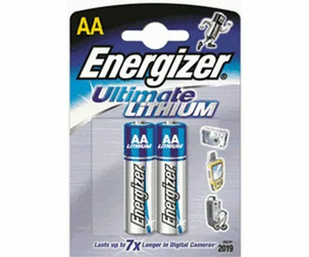 Energizer Ultimate Lithium L91 Mignon AA Batterie (2er Blister)