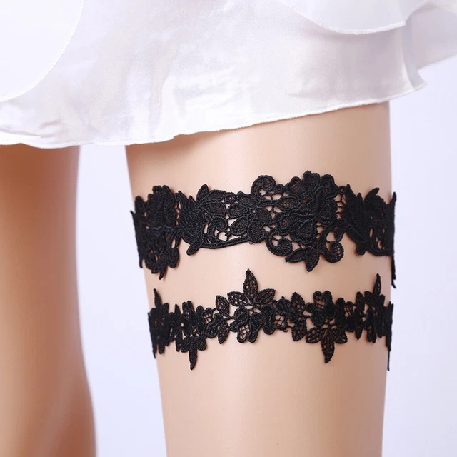 Ensembles De Mariage Pour Femmes Dentelle Élastique Jarretière