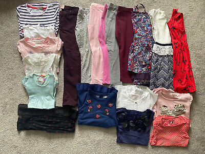 Girls Clothes Bundle Age 8 - Next, M&S - Leggings, Dress, T-shirt, Jeans