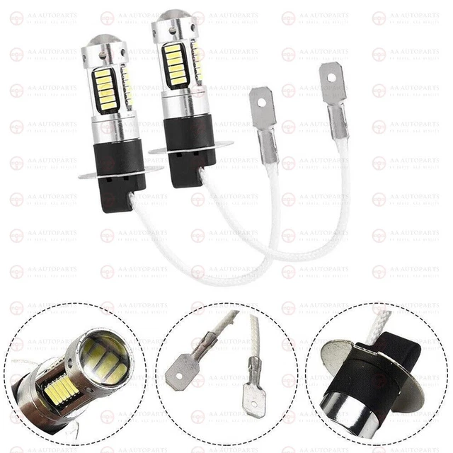PROJECTOR LED FOG Light Bulb Globes Holden Commodore VT VX VY VZ